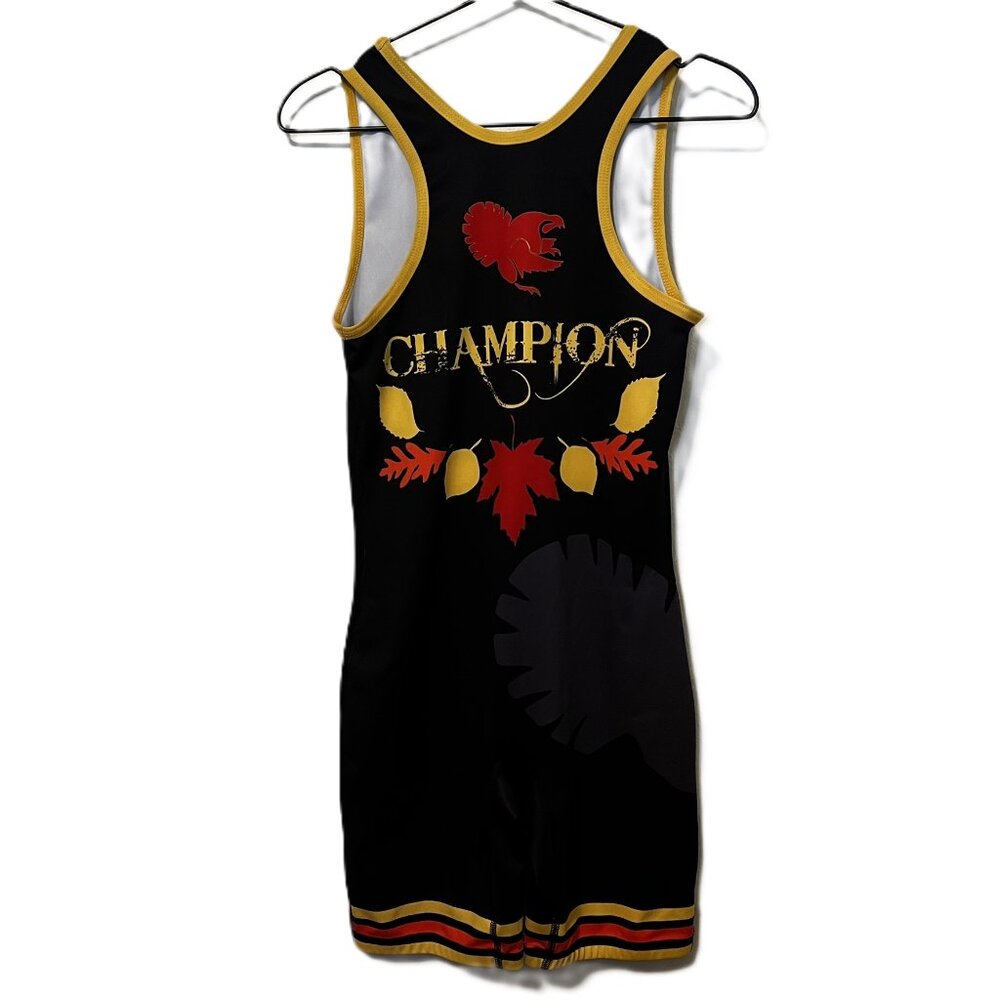 Turkey Tussle Wrestling Singlet - Size M (see description for measurements)